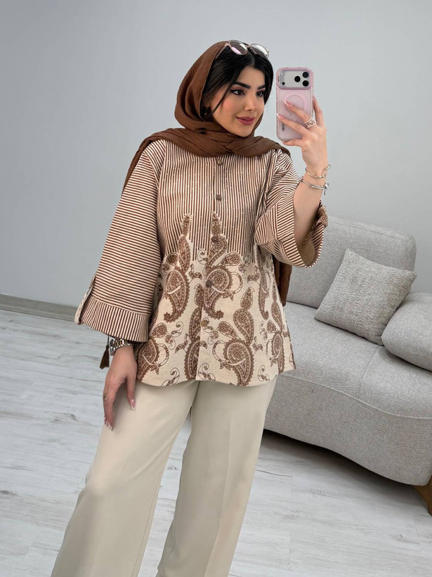 شومیز لنین مدل بته جقه
