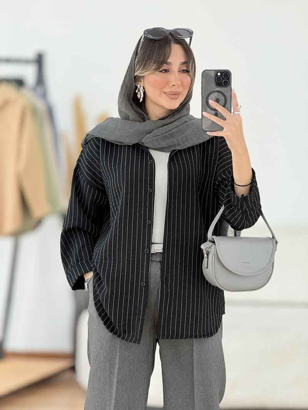 شومیز مانتویی تینا