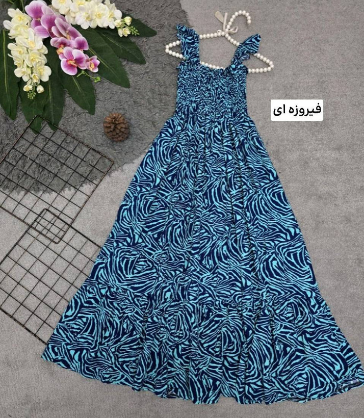 پیراهن تمام نخ بسیار با کیفیت مدل لته