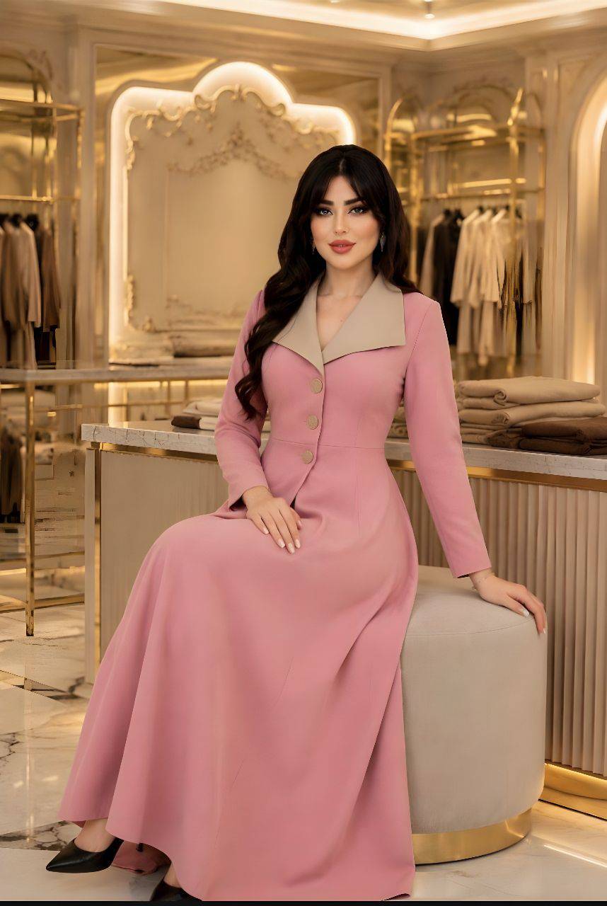 پیراهن بلند مازراتی مدل زهره